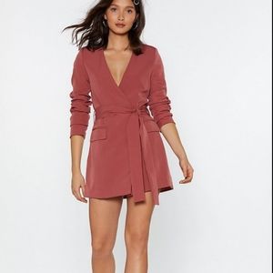 NastyGal Blazer dress NWT